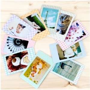  Pastel Instax Mini Film Frame Sticker Set v2: Home 