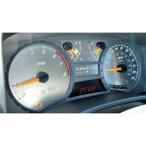  Stainless Steel Gauge Face: Automotive