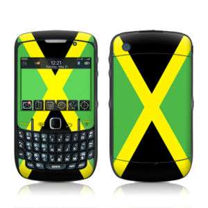 Blackberry Curve 8520 Skin Cover Case Jamaica Flag  