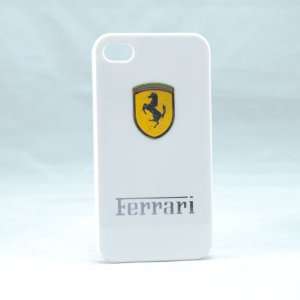  Iphone 4 Ferrari White Gloss Case (Limited Edition 