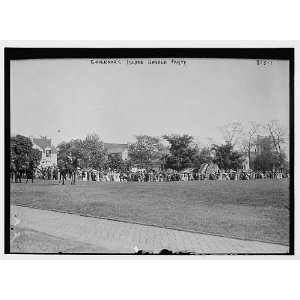  Garden party,Governors Island,N.Y.