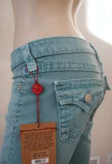 NWT True Religion womens Billy super T jeans in Oasis  