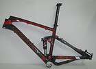 New 2012 Black/Red LOOK 920 Carbon Frame Set + Rear Shock Size S with 