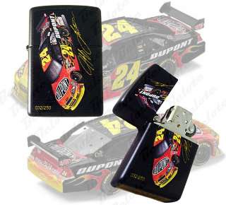 Zippo NASCAR Jeff Gordon 24 Car Signature Lighter 24845  