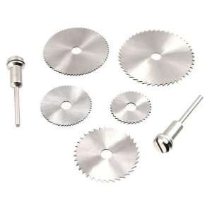   of 5pc High Speed Mini Saw Blades with 2 Mandrels 