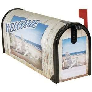  Bare Feet Welcome Nautical Magnetic Mailbox Cover Patio 