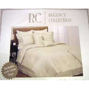  Collection Luxury 300 Thread Count Cotton with Silk Dupioni Accents 