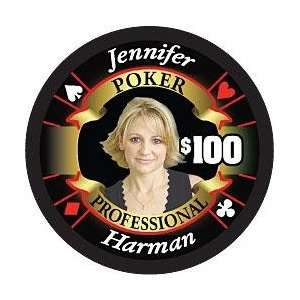  Trademark Poker Jennifer Harman Limited Edition Poker Chip 