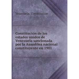  ConstitucioÌn de los estados unidos de Venezuela 