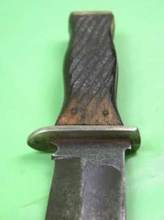 RARE US UNION CUTLERY KABAR Olean Silver Fighting Knife  
