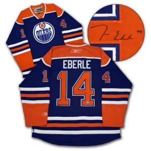 Jordan Eberle Signed Jersey   Autographed NHL Jerseys:  