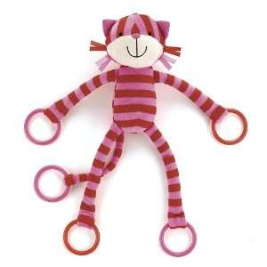  Little Jellycat Strawberry Kitty Rattle: Toys & Games