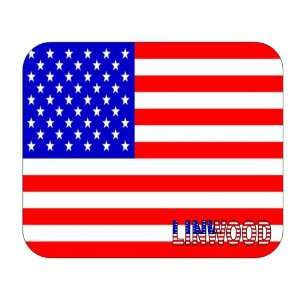  US Flag   Linwood, New Jersey (NJ) Mouse Pad Everything 