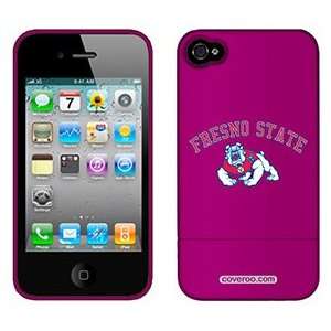  Fresno State with Mascot on AT&T iPhone 4 Case by Coveroo 