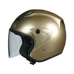  AFX FX 4 LightForce Open Face Helmet Large  Gold 