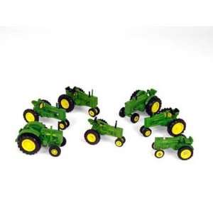  John Deere 7 piece Lettered Tractor Set: Toys & Games