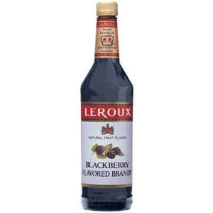 Leroux Blackberry Brandy 1 L Grocery & Gourmet Food
