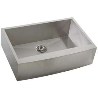 Apron Stainless Steel Single Bowl Kitchen Sink 16G  