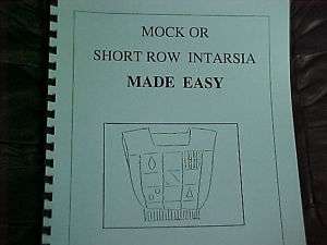 Knitting Machine Mock or Short Row Intarsia Made Easy  