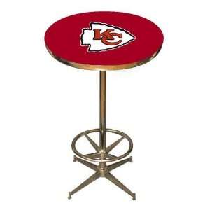  Kansas City Chiefs NFL 40in Pub Table Home/Bar Game Room 
