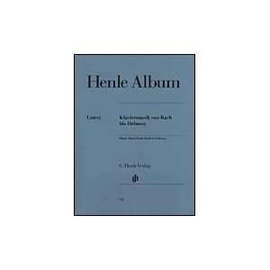  Henle Album Piano Music from Bach to Debussy Softcover 