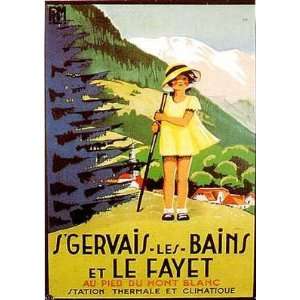 St.Gervais Les Bains Et Le Fayet    Print 