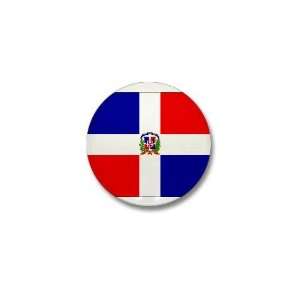  Dominican Republic Flag Latina Mini Button by  
