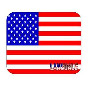  US Flag   Lansdale, Pennsylvania (PA) Mouse Pad 