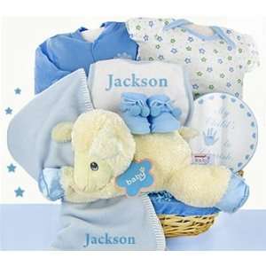  Lamby Nap Time Boy Gift Basket   Great Gift Baby