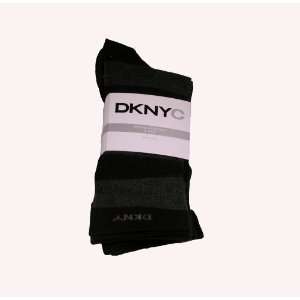 DKNY Ladies 3 PK Crew Socks, Size 5 10