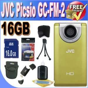  JVC Picsio GC FM 2 Pocket Video Camera NEWEST VERSION w 