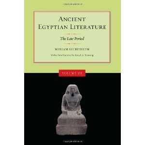  Ancient Egyptian Literature: Volume III: The Late Period 