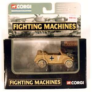  Fighting Machines Kubelwagen German Afrika Korps Die Cast 