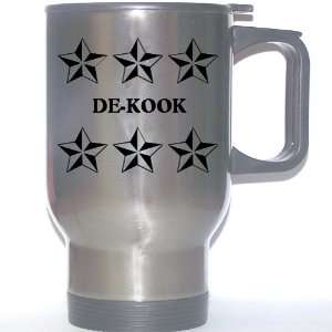  Personal Name Gift   DE KOOK Stainless Steel Mug (black 