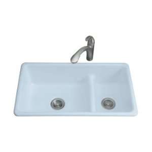 Kohler Iron/Tones Smart Divide Self Rimming/Undercounter Kitchen Sinks 