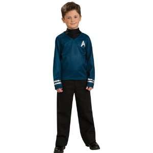  Childs Star Trek Blue Shirt Costume: Toys & Games
