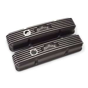   41443 Black Classic Valve Cover with Breather Hole and Oil Fill Cap