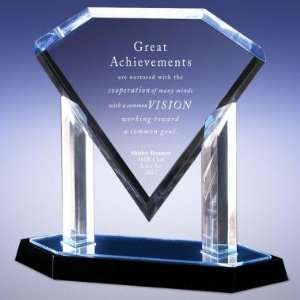   Successories Blue Platinum Performance Award