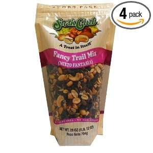Snak Club Fancy Trail Mix, 28 Ounce Bags (Pack of 4)  