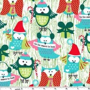   Miller Season to Hoot Christmas Owl Fabric Arts, Crafts & Sewing