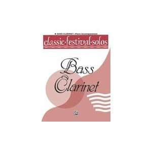   Solos   B Flat Bass Clarinet Volume I Piano Acc.   Music Book Musical