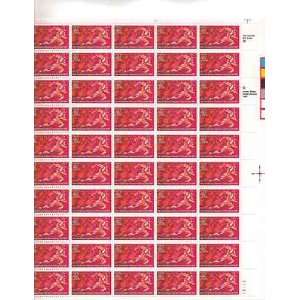  Pan American Games 1987 Sheet of 50 x 22 Cent US Postage 