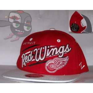  Detroit Red Wings Two Tone Red/White Snapback Hat Cap 