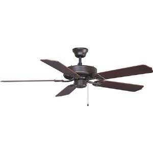    Rubbed Bronze Energy Star 52 Outdoor Ceiling Fan: Home Improvement