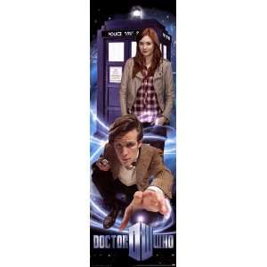  Doctor Who Doctor, Amy, Tardis Vert. Poster (11.75 x 36.00 