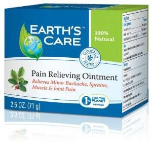  Earths Care Pain Relieving Ointment 2.5 Oz.: Health 