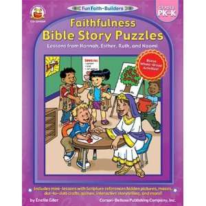  CARSON DELLOSA FAITHFULNESS BIBLE STORY PUZZLES Office 