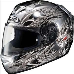 HJC FS 15 Air Snarl Full Face Motorcycle Helmet MC 5C Chrome/Silver 