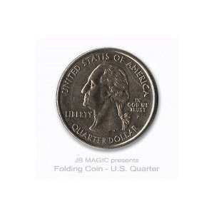  Folding Coin (US Quarter, Single Cut) Toys & Games