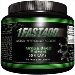  1Fast400 Grape Seed Extract, 50 Grams Health & Personal 